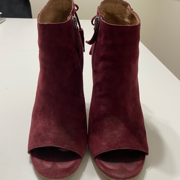 Peep toe booties - Picture 3 of 5